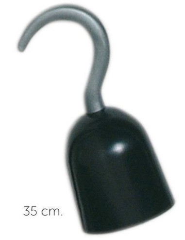 Gancio da pirata 35cm - di alta qualità, ideale per il carnevale, feste a tema ed eventi speciali.